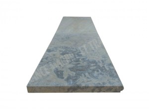 Travertin Silver Margelle de Piscine Bord Ogee 30,5x61 cm