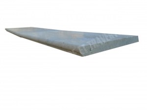 Travertin Silver Margelle de Piscine Bord Ogee 30,5x61 cm