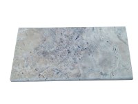 Travertin Silver Nez de Marche Ogee 20,3x40,6 cm
