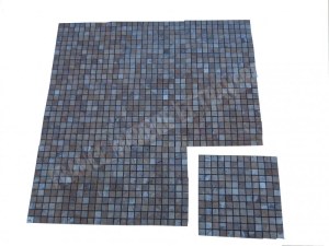 Travertin Valencia Scabas Mosaïque 2,3x2,3 cm