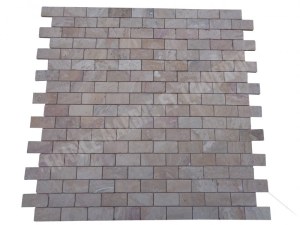 Travertin Valencia Scabas Mosaique 4,8x10 cm