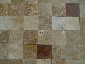 Travertin Walnut Noisset 10x10 cm