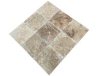 Travertin Walnut Noisette 30x30x3cm 1er Choix