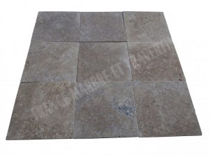 Travertin Walnut Noisette 40x40 cm 1er Choix