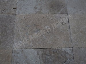 Carrelage travertin walnut noisette 40x60x2 cm 1er choix