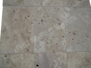 Carrelage travertin walnut noisette 40x60x1,2 cm commercial