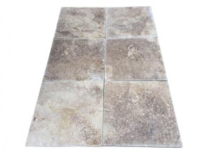 Travertin Walnut Noisette 50x50x3cm 1er Choix