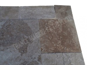 Travertin Walnut Noisette Big Opus Romain