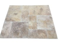 Travertin Walnut Noisette Big Opus Romain