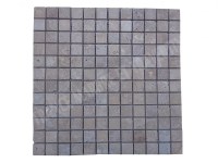 Travertin Walnut Mosaïque 2,3x2,3 cm