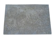 Travertin Walnut Nez de Marche Droit 40,6x61 cm