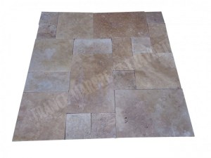 Travertin Walnut Noisette Opus Romain 1er Choix