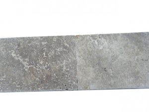 Travertin Walnut Margelle de Piscine Bord Arrondi 30,5x61 cm