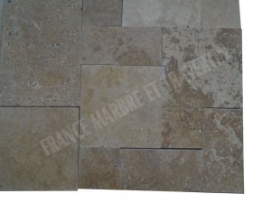 Travertin Walnut Noisette Mini Opus Romain