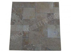 Travertin Walnut Noisette Mini Opus Romain