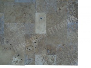 Travertin Walnut Noisette Mini Opus Romain