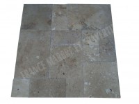 Travertin Walnut Opus Romain