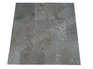 Travertin Walnut Opus Romain