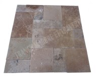 Travertin Walnut Noisette 3cm Opus Romain Rustique