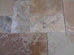 Travertin Walnut Noisette Opus Romain