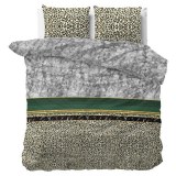 "Trendy Marble" Set 2/3 pcs Parure de Lit Coton Mélangé Housse de Couette+Taie d'Oreiller