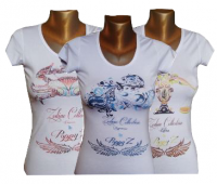 Lot tshirts BY POPPYZ zodiac