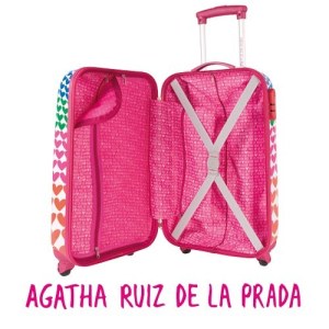 Trolley "Harsar Agatha Ruiz de la Prada" en Polycarbonate - Objet publicitaire AVEC ou...