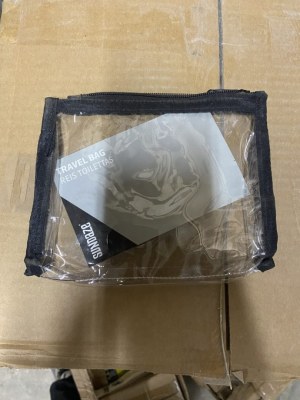 DESTOCKAGE : TROUSSES DE VOYAGE TRANSPARENTES SUNGRACE – 768 PIÈCES