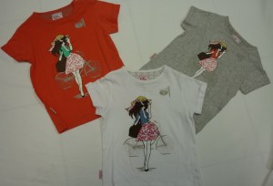 DESTOCKAGE DE TEE-SHIRTS POUR FILLES A 1.50EUR