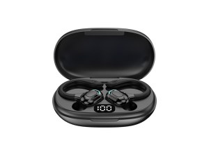 Écouteurs sans fil Bluetooth V5.0 avec Réduction du Bruit, Étui de Chargement avec Affi...