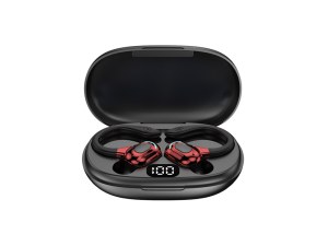 Écouteurs sans fil Bluetooth V5.0 avec Réduction du Bruit, Étui de Chargement avec Affi...