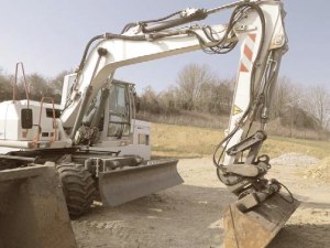 PELLE A PNEUS TEREX TW150