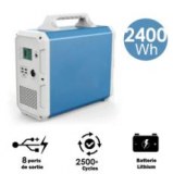 Générateur électrique Portable / Station d'énergie Lithium - Série BT - 2400 Wh - 49 ×...