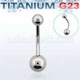 Grossiste Piercing Titane G23 Banane Nombril