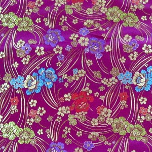 Tissu de brocart au broderie fine - Vente tissus en gros ou moyen quantité (G120)