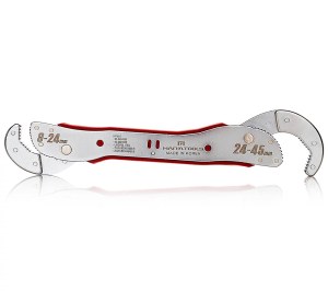 Clés Réglables Serre-Ecrou Multifonctionnelles, Kit de Clés Universelles, Durable, RéSi...