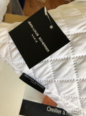 Collection d'oreillers Jean-Louis Scherrer