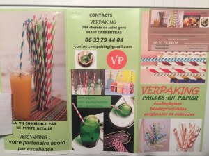 Pailles en papier écologiques et biodégradables