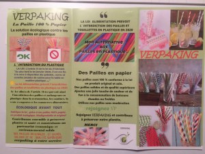Pailles en papier écologiques et biodégradables