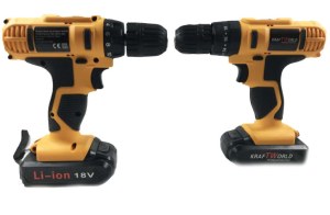 SET DE VISSEUSE – PERCEUSE À CHOC 18 V - SANS FIL - KRAFT WORLD PRO