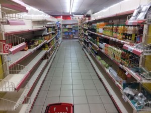 Gondole pour agencement de magasin