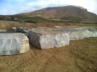 Bloc de marbre tunisien de haute qualité