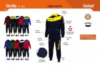 Vente jogging de foot de marque italienne "GIVOVA