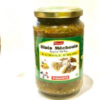 Slata Méchouia à l'huile d'olives
