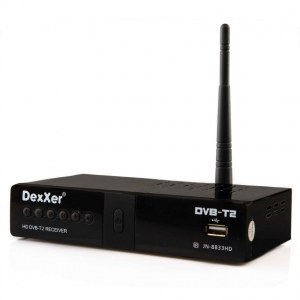 Décodeur TV terrestre HDMI USB HD DVB-T2 WIFi JN-8833HD