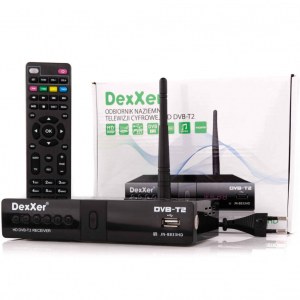 Décodeur TV terrestre HDMI USB HD DVB-T2 WIFi JN-8833HD