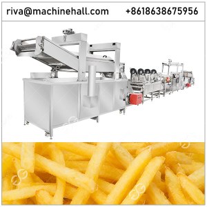 Usine De Production De Frites - Machine À Frites Professionnelle