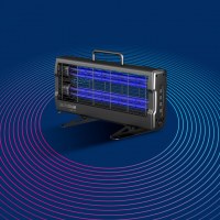 Désinfection de surfaces par lumière UV-C / UV-C surface disinfection unit 72W