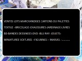 Lots de DVD lots de bandes dessinées LOTS FIGURINES