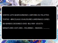 Lots de DVD lots de bandes dessinées LOTS FIGURINES